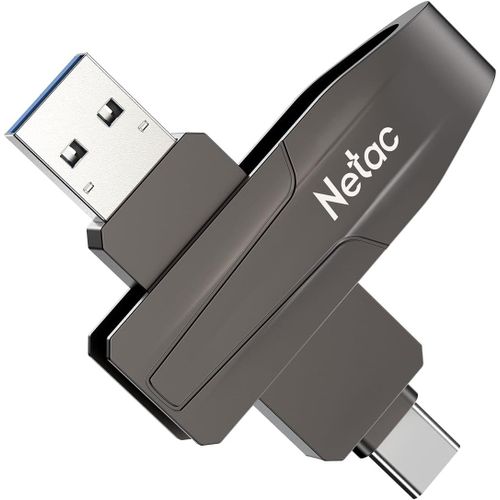 US8 Clé USB Externe SSD 256 Go Jusqu'à 550 Mo/s Double Interface Type-C + USB A USB3.2 Gen2 Solid State Drive pour Smartphone, Ordinateur Portable