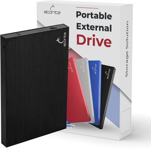 Disque Dur Externe Portable Usb 2.0 250Go, Stockage De Sauvegarde, Transfert De Données Rapide, Disque Dur Compatible Avec Mac/Ordinateur Portable/Ordinateur De Bureau (Noir)