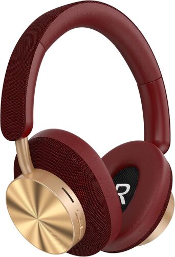 TIANYI-Next Destination Casque Bluetooth Over-Ear Écouteurs sans Fil Diadema Circum-auriculaire, Sonido Cristalino, Bajo Potente, 40h Autonomie, ANC, Confort Léger \u2013 Compatible iPhone/Android -