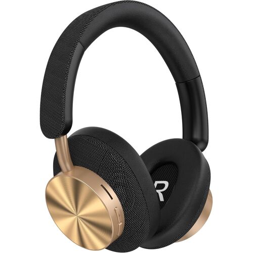 Next Destination Casque Bluetooth Over-Ear Écouteurs sans Fil Diadema Circum-auriculaire, Sonido Cristalino, Bajo Potente, 40h Autonomie, ANC, Confort Léger ¿ Compatible iPhone/Android - ND06 - Noir