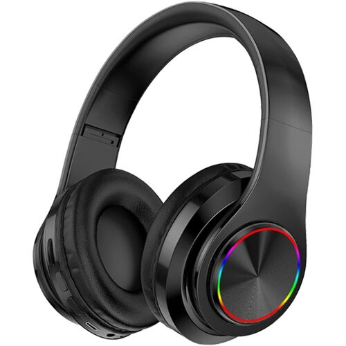 KALANKA-Casque Bluetooth sans Fil,Casque Bluetooth Over-Ear, stéréo Pliables sans Fil et Filaire Écouteurs avec Microphone intégré, Micro SD/TF, FM pour Phone/Samsung/iPad/PC/Laptops