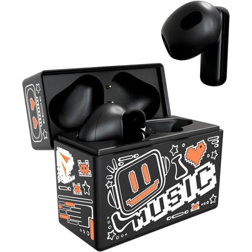 KALANKA-Écouteurs Bluetooth XM191 in-Ear sans Fil avec Micro, Casque Sport Tactile, Boîtier de Recharge Magnétique, Compatibles iOS Android, BT 5.3, Stéréo HD