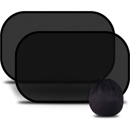 Bébé Pare-Soleil De Voiture,Très Sombre Uv/Protection Contre La Chaleur, Auto-Adhésifs, Des Parasols Pour Les Enfants,Rapide, Facile À Installer,Sac De Rangement Inclus,Taille 53.3x35.6cm (M)