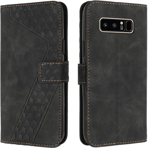Kal-Coque Pour Samsung Galaxy Note 8, Etui Protection Housse Premium En Cuir Pu Portefeuille Étui Téléphone [Fermoir Magnétique] [Fentes Pour Cartes] Flip Case Pour Samsung Galaxy Note 8¿Noir
