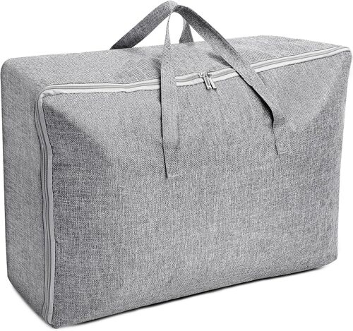Jexnovashop-Grand Sac De Rangement 105l, Rangement Sous Lit Pliable Closet Organizer Sac De Rangement Pour Couette Imperméable Avec Poignées Renforcées Pour Édredons Couvertures Oreillers Vestes