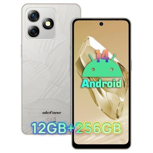 Ulefone Note 18 Pro 4G Téléphone Portable, 12Go+256Go Gris
