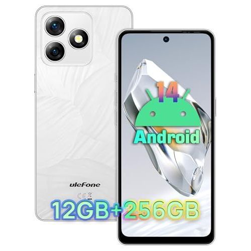 Ulefone Note 18 Pro 4G Téléphone Portable, 12Go+256Go Blanc