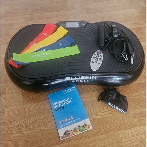 Bluefin Fitness Ultra Slim Plateforme Vibrante - Noir (636339478403)