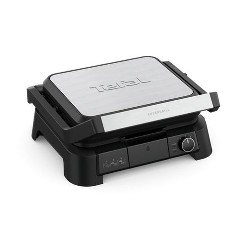 TEFAL GC510DE0 SuperGrill 3-en-1, Gril de contact, Barbecue, Position four