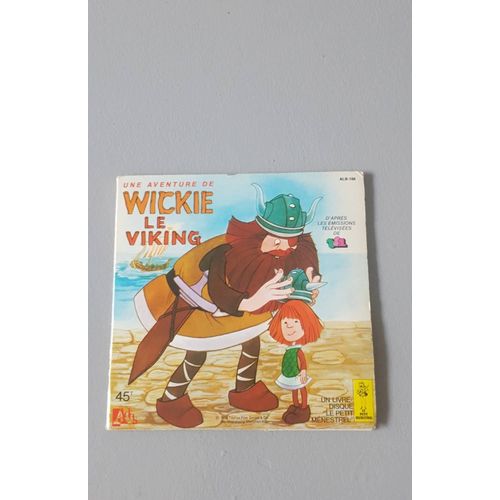 Livre Disque "Wickie Le Viking" D'Après Les Émissions De Tf1, 1979, Vinyle 45 Tours
