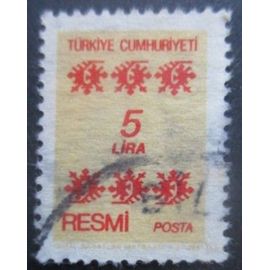 Turquie Service N°159 Oblitéré