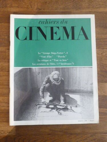 Les Cahiers Du Cinema N 240 De Juillet 1972