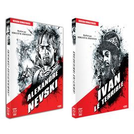 Alexandre Nevski Edition Blu-Ray Et Dvd + Ivan Le Terrible I Et Ii  Edition Blu-Ray Et Dvd