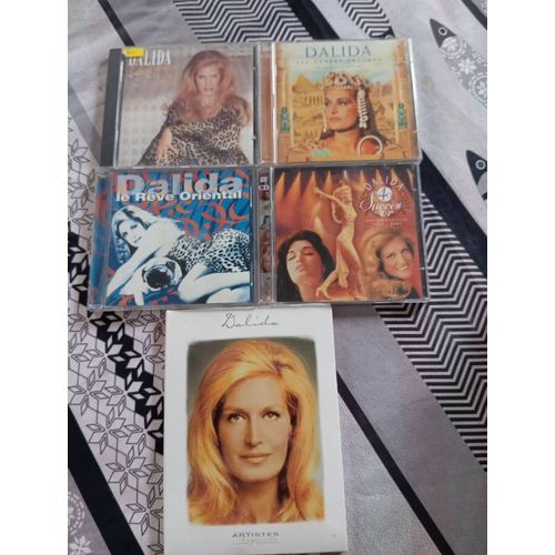 Dalida Lot De 5 Cd