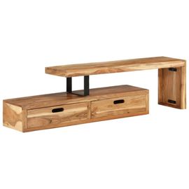 Vidaxl Meuble Tv Bois D'acacia Massif