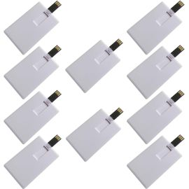 TIANYI-10 Pièces Clé USB 8 Go Lecteur Flash USB Carte de Blanc Card Mémoire Stick pour la Sauvegarde de l`Ordinateur/Ordinateur Portable