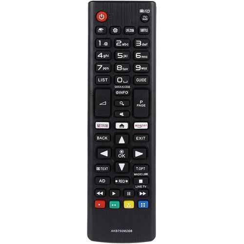 Remplacement Telecommande Lg Pour Telecommande Lg Smart Tv Pour L G Universelle Tv Avec Boutons Netfllx Amzen[Z20]