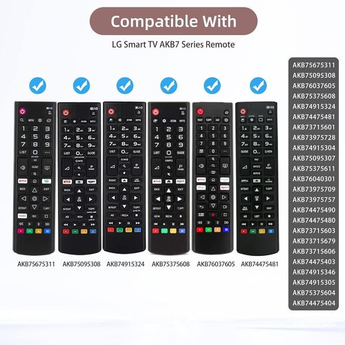 Remote Cover de Protection en Silicone Antichoc Antidérapant Respectueux de la Peau Conçu Compatible with la Télécommande Smart TV LG AKB73715601/ AKB75095308 (Noir + Rouge)