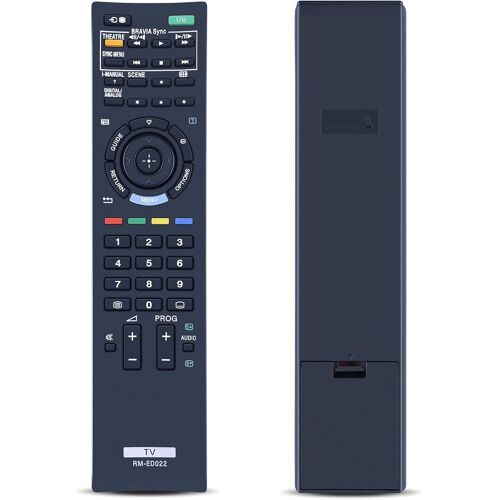 Rm-Ed022 Télécommande De Rechange Pour Téléviseur Sony Bravia Compatible Avec Rmed022 Kdl-22Bx200 Kdl-22Bx200/W Kdl-22Ex302 Kdl-26Ex301 Kdl-32Ex402 Kdl-40Bx400[TEL9121916]