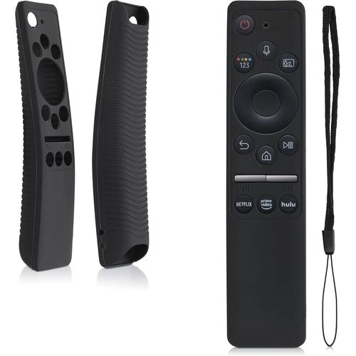 Étui Compatible Avec Samsung Bn59-01312A / Bn59-01312B Coque - Coque Télécommande Tv En Silicone - Noir