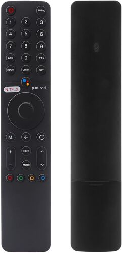Nouveau XMRM-19 Télécommande Vocale Bluetooth pour Xiaomi P1 32"" 43"" 55"" Android Smart TV Q1 75"" LED TVs, Compatible avec L50M6-6AEU L55M6-6ESG L32M6-6AEU, avec Deux Buttons