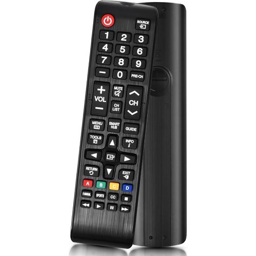 Télécommande Universelle pour TV Samsung - Compatible avec Tous Les Modèles, Installation Facile, sans Programmation, Design Ergonomique et Durable