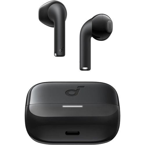 YEMAESRE-K20I By Anker, Écouteurs Semi-Internes, 36H D'Autonomie, Charge Rapide, Port Confortable, Appels Clairs Avec 2 Micros Enc, Égalisation Personnalisée, Ipx5, Bluetooth 5.3, Contrôle Par App
