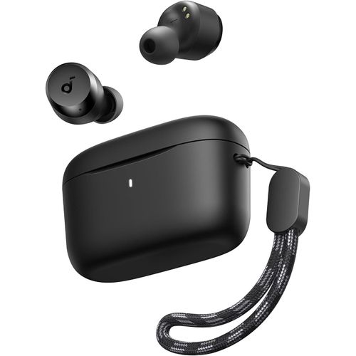 YEMAESRE-By Anker A20I Ecouteurs Bluetooth Sans Fil, Ecouteurs Sans Fil, Bluetooth 5.3, Eq Ajustable, 28H De Lecture, Étanchéité, 2 Microphones Avec Ia, Mode Écouteur Unique, Design Portable(Noir)