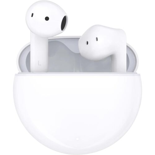 Choice Earbuds X7E Bluetooth Earphones Avec Réduction Active De Bruit Semi-Ouverte, Autonomie 40 Heures, Drivers Dual-Magnet, Étanchéité Ip54, Bluetooth 5.3, Moonlight White