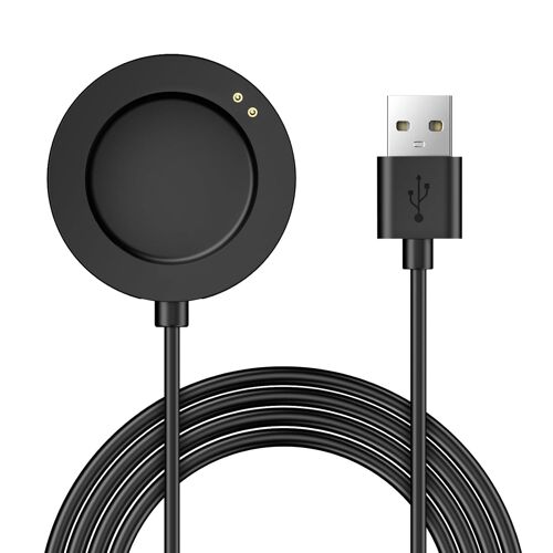 Câble de Chargeur Compatible Xiaomi Watch S3/H1/2 Pro/S2,Câble de Charge USB-C de Remplacement de 3,3 pieds,Câble de Charge USB Magnétique,Noir