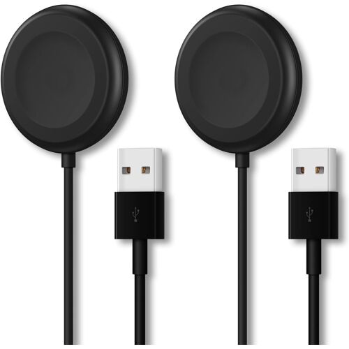 Câble De Charge Compatible Avec Samsung Galaxy Watch, Station De Charge Portable Pour Galaxy Watch 5 Pro/5/4/3, Active 2, Galaxy Watch Active 1, Galaxy Watch 42 Mm/46 Mm, Gear Sport / S3, 2 Pièces