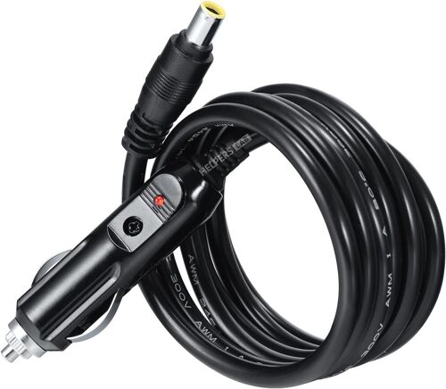 Allume-Cigare vers DC 8 mm DC7909 Chargeur de voiture Câble d'alimentation 12 V 24 V pour Bluetti Goal Zero Yeti Jackery Explorer Suaoki Powerstation Générateur Électrique Centrale Électrique
