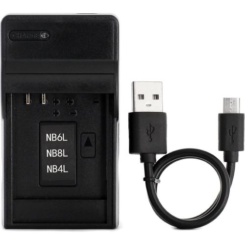 Nb-4L Usb Chargeur Pour Canon Powershot Sd750 Sd780 Is Sd1000 Sd1100 Is Sd1400 Is A2200 A3100 Is, Ixy Digital 60, Ixus 220 Hs, Digital Ixus 70 Caméra Et Plus[Z294]