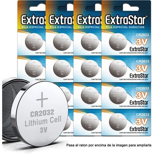 TYE-Varta Lot de 40 piles bouton au lithium 3 V Power on Demand CR2032