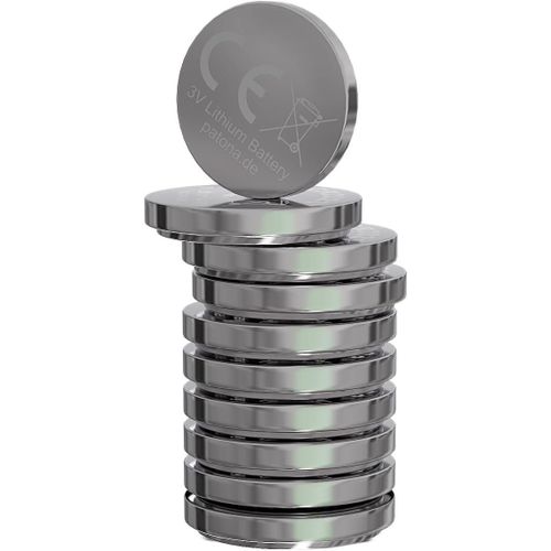 Premium Series Cr2032 Lot De 10 Piles Bouton Au Lithium - 3 V, 240 Mah - Autonomie Extra Longue - Pas De Fuite - Ajustement Parfait - Conservation À Peine 10 Ans - Sans Décharge - Qualité[Z919]