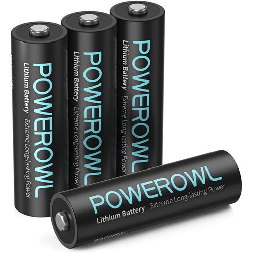 ASON-Lot De 4 Aa Piles Au Lithium Haute Capacité Longue Durée 1,5 V Aa Pour Appareils High-Tech (Non Rechargeables)