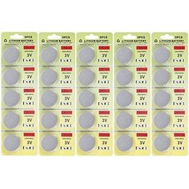 KALANKA-CR2450 Pile Bouton au Lithium 3v CR 2450 Pack de 25