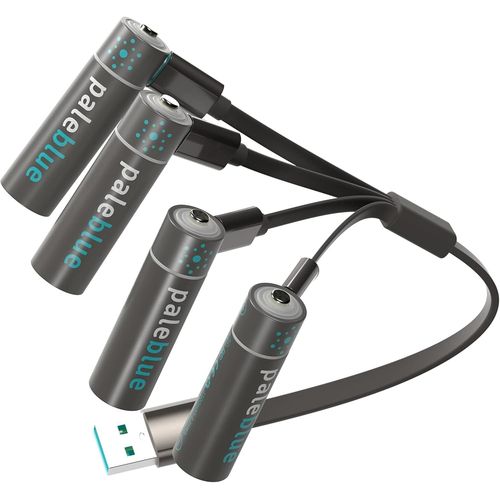 KGABERY-Piles Rechargeables Usb Aa-(Lr06) [Hr06]