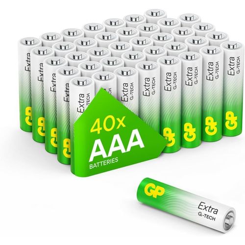Kalanka-Piles Aaa - Lot De 40 Piles | Extra | Batteries Alcalines Aaa Lr3 1,5v - Longue Durée