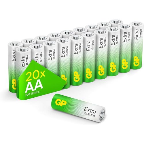 Hamiltion-Piles Aa-Lot De 20 Piles | Extra | Batteries Alcalines Aa Lr6 1,5V-Longue Durée