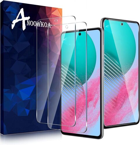 Tempered Glass Compatible With Samsung Galaxy A73/M54 Screen Protector Film Ultra Scratch Resistant Mobile Phone Protector For Full Screen, 2 Pieces