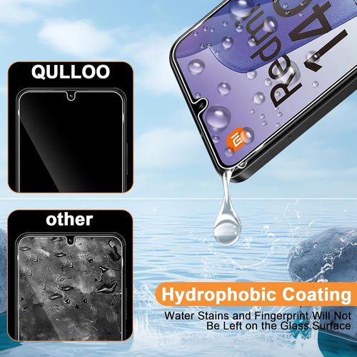 Verre Trempé Pour Xiaomi Redmi 14c / Poco C75. 2 Pièces Protecteur D'écran Et 2 Pièces Caméra Protecteur. 9h Dureté Film Protection Écran Anti Rayures Vitre Protection Pour Redmi 14 C 4g