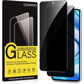 Verre Trempé Pour Xiaomi Redmi Note 9 Pro/9 Pro Max/9s 4g Anti Espion Vitre Protection Ecran Anti-Espion Film Protecteur Écran Dureté 9h Anti-Rayures Sans Bulles Anti-Spy Confidentialité