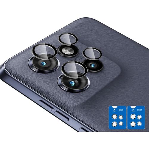 Cauc-Pour Motorola Moto Edge 50 Neo Protection Caméra, 2 Pièces 9h Dureté Hd Arrière Caméra Verre Trempé, Sans Bulle Anti-Rayures Protecteur D'écran - Transparent