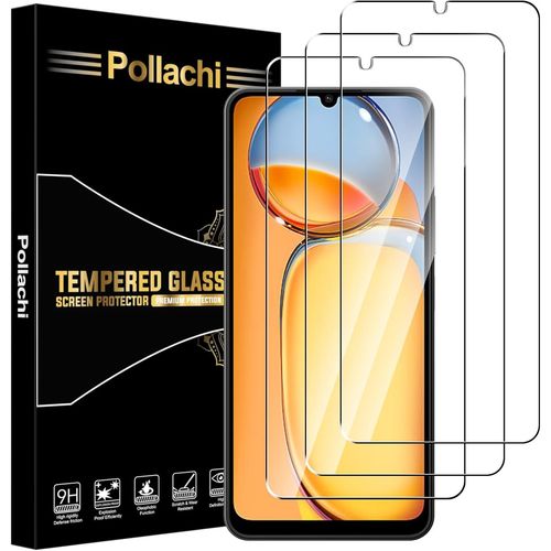 Kal-Verre Trempé Compatible Avec Xiaomi Redmi 13 C/Xiaomi Poco C65 Film Protection Ecran,Dureté 9h,Sans Bulles,Anti Rayures Vitre Protecteur D'écran (Lot De 3)