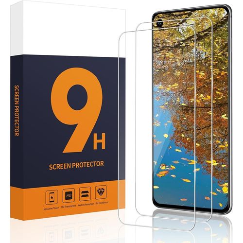 KAL-2 Pièces Verre Trempé Pour Samsung Galaxy S10E, Bord 2.5D Anti Rayures Dureté 9H Galaxy S10E Protection Écran, Pas De Bulles Haut Définition Vitre Protection Compatible Avec Samsung S10E