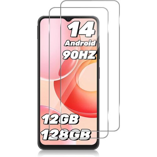 LORANKA-Verre Trempé pour Blackview Wave 8/Blackview Wave 8C [2 pièces], Protection écran [9H Dureté] Film Vitre en Trempé, Sans Bulle, Anti Rayures, 0.33MM HD Transparente Vitre Trempé