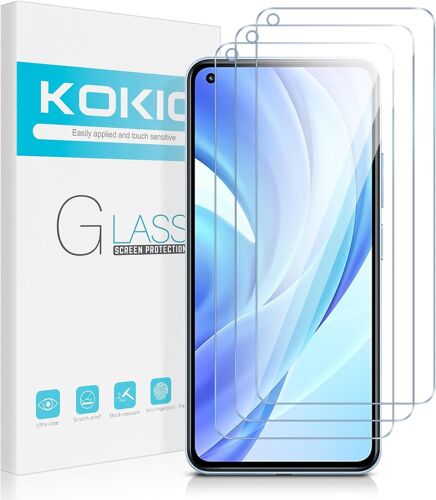 3 Pièces Verre Trempé Compatible Avec Xiaomi 11 Lite 4g/5g Ne, Film Protection En Écran, Ultra Résistant, Anti Rayures, Sans Bulles, Hd Transparent Vitre Protecteur Pour Xiaomi 11 [Tre911747]