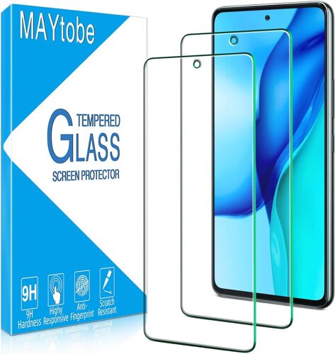 Pack of 2 Tempered Glass Screen Protectors for Samsung Galaxy A53 5G, Bubble-Free, 9H Hardness, Anti-Scratch, Anti-Fingerprint, High Definition Glass Protection