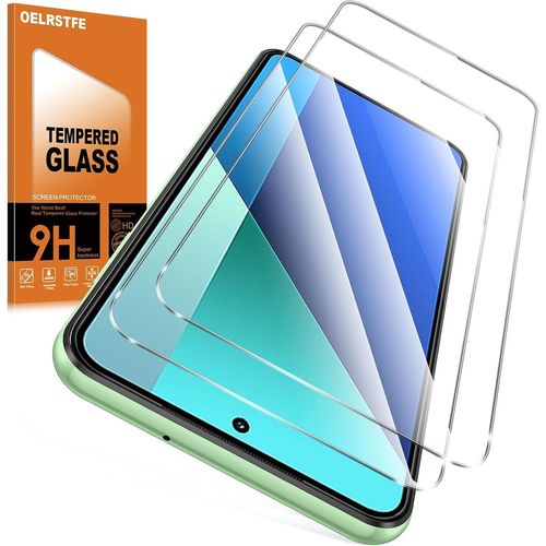 Verre Trempé Pour Xiaomi Redmi Note 13 4g/5g 2 Pièces,Film Vitre Protection Écran Dureté 9h Anti Rayures Sans Bulless Ultra Transparent Hd Haute Sensibilité Protecteur D'écran